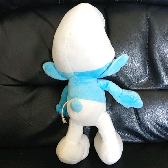 The Smurfs Movie 13.5" Brainy Smurf Plush - Picture 2 of 5